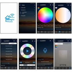 App controller wifi led rgb white