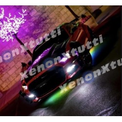 rgb con effetti sotto scocca auto tuning led