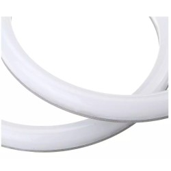 led cotton bianco ambra 8 cm