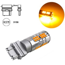 Super Canbus Led 3156 T25 P27w Arancione Freccia 2800lm