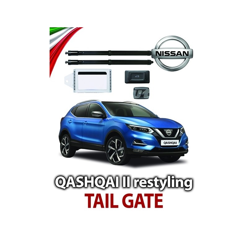 PORTELLONE ELETTRICO CON TELECOMANDO Nissan Qashqai II RESTYLING TAIL GATE